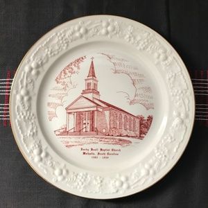 Vintage Church Plate: Walhalla, SC
